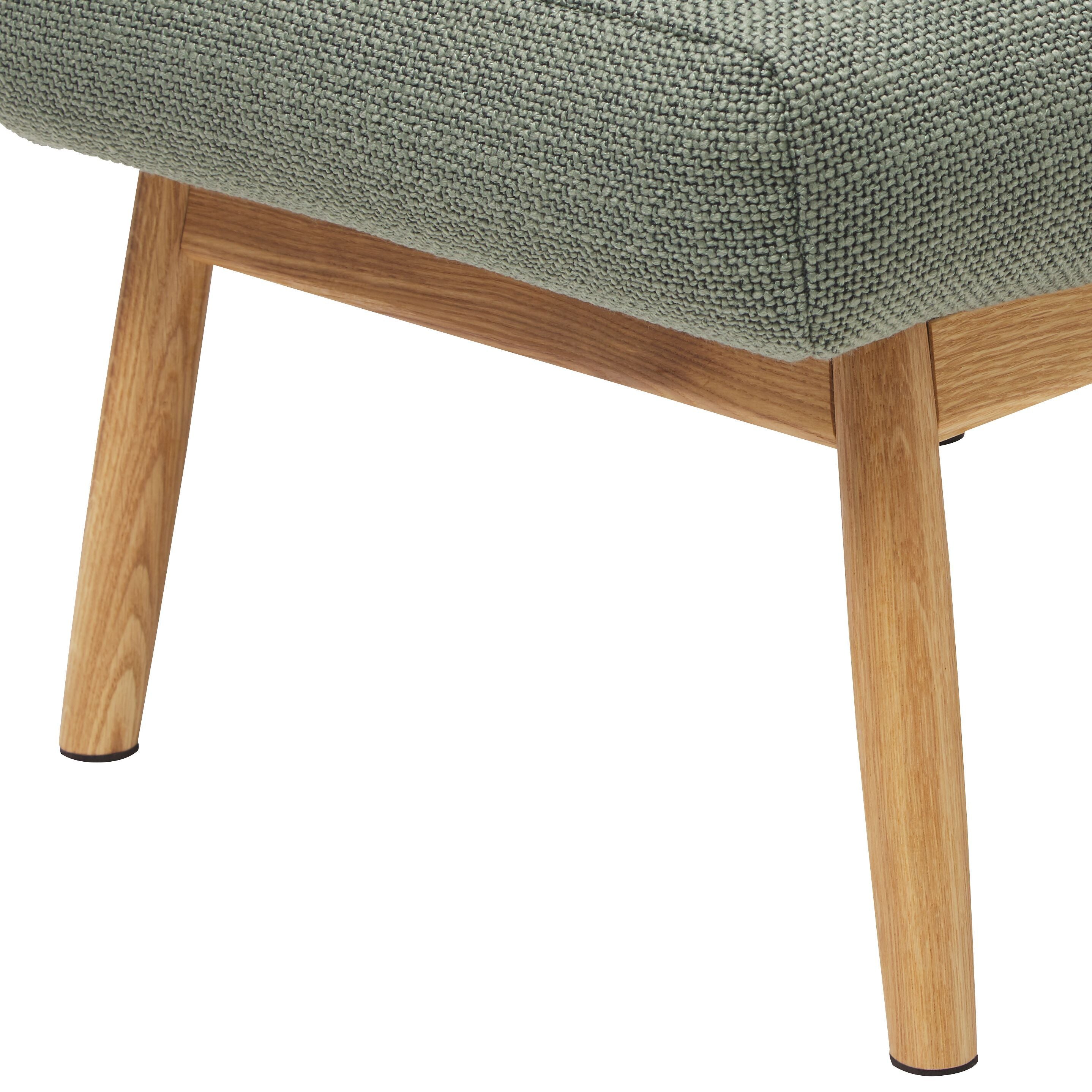 FRITZ Hocker - Grün / B: 56.0 cm x T: 44.0 cm x H: 36.0 cm