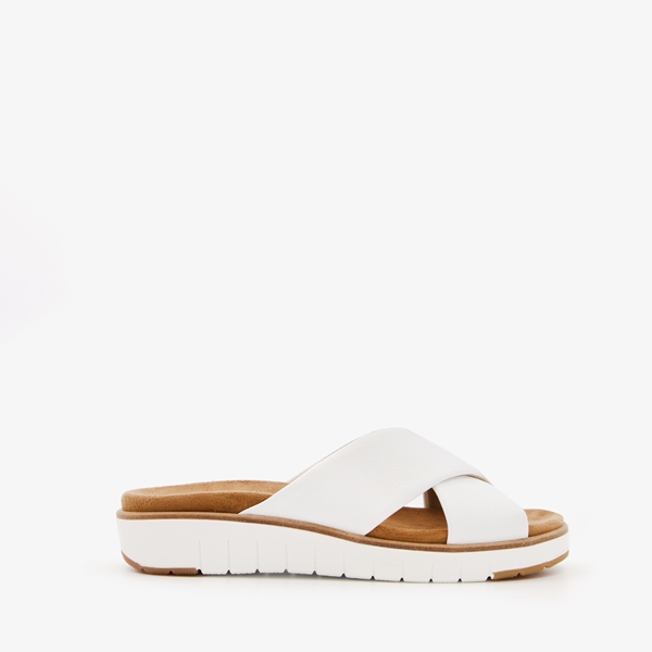 Hush Puppies dames slippers wit