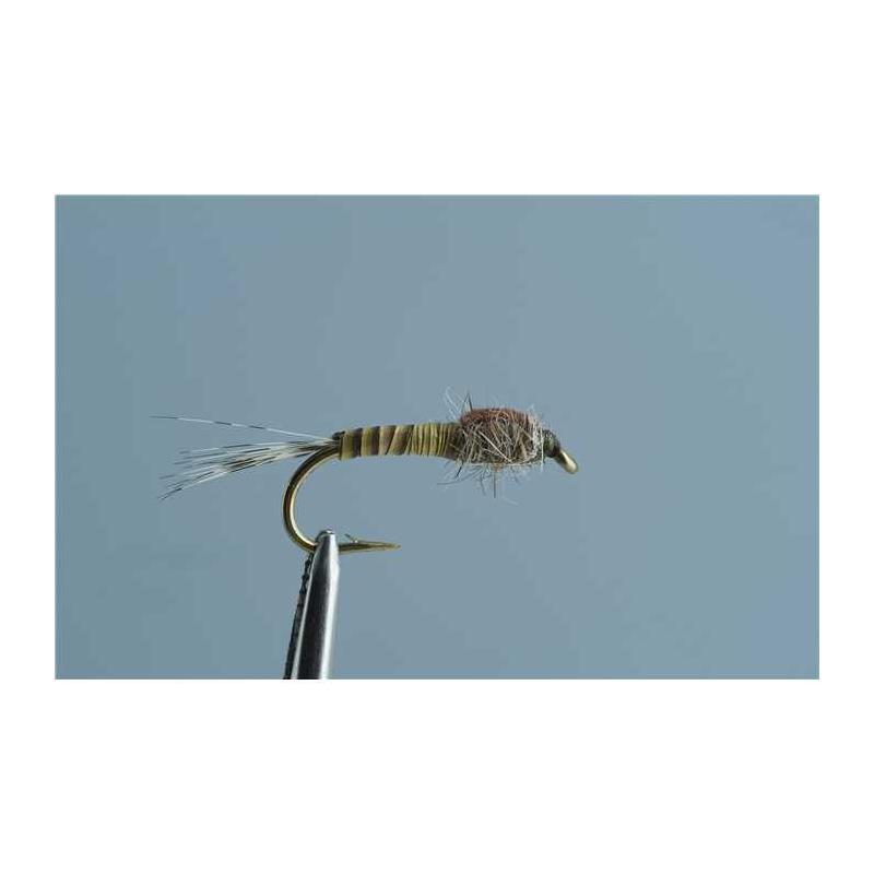 Mouche Tof Nymphe Quill - Olive