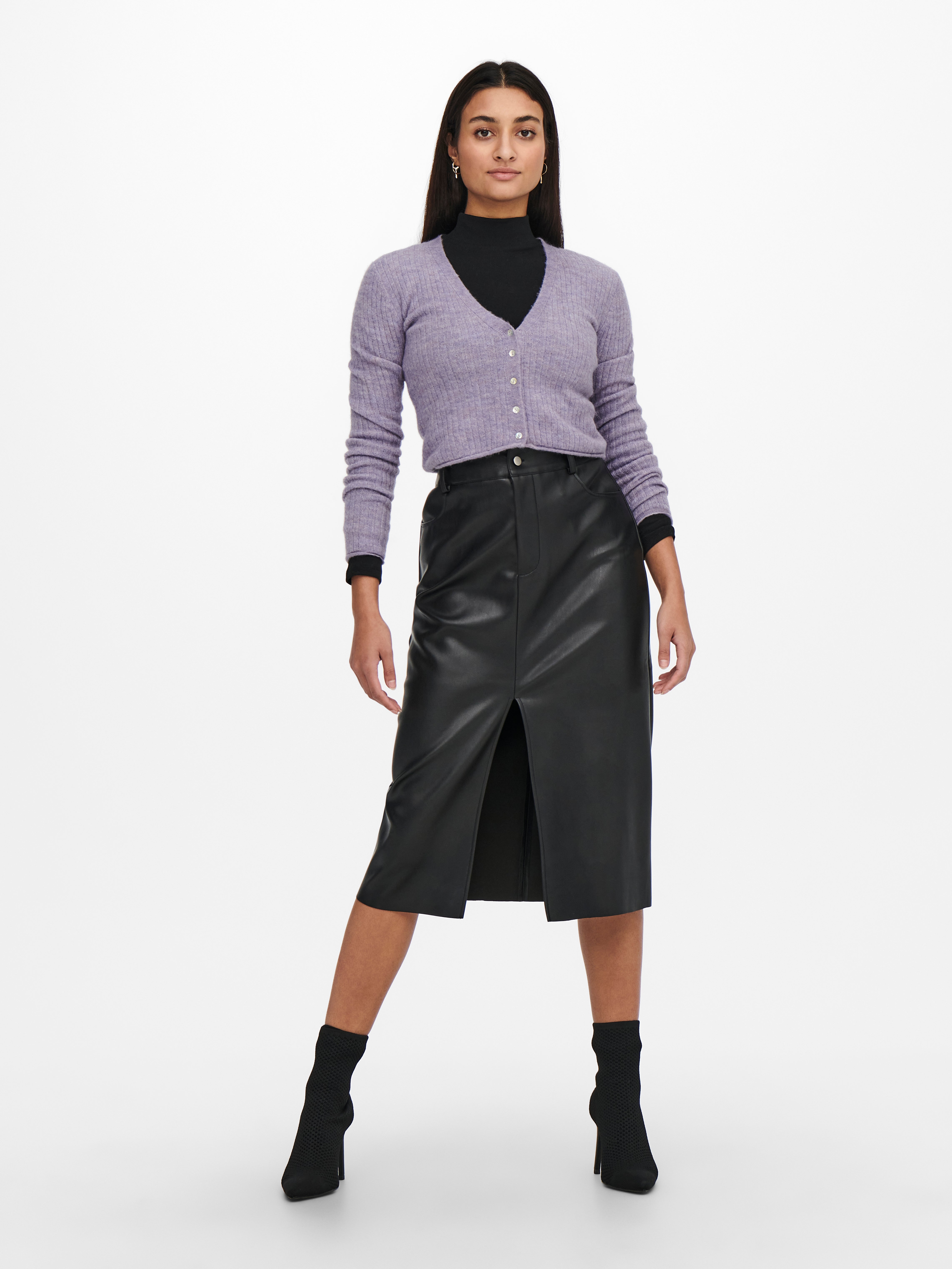JDYSUNDAY Strickjacke Lavender Gray