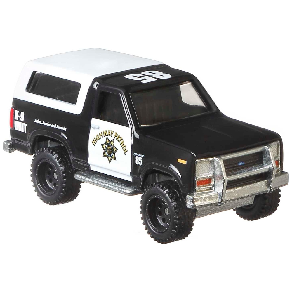 Hot Wheels Car Culture: Ford Bronco 4x4 im Maßstab 1:64 (Druckguss)