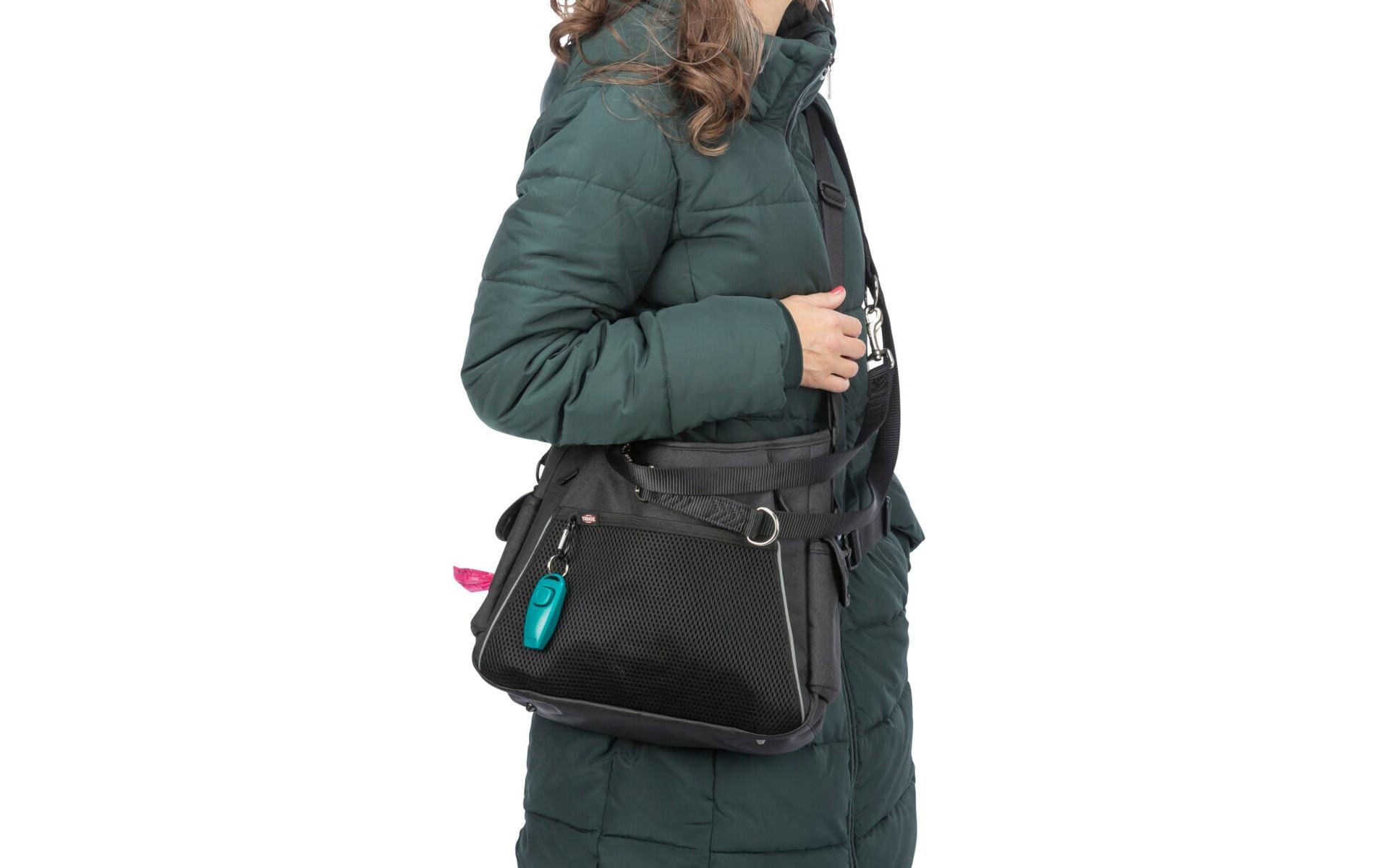 Gassi- und Dummy-Tasche, 34×29×9 cm, AnthrazitSnack-Tasche
