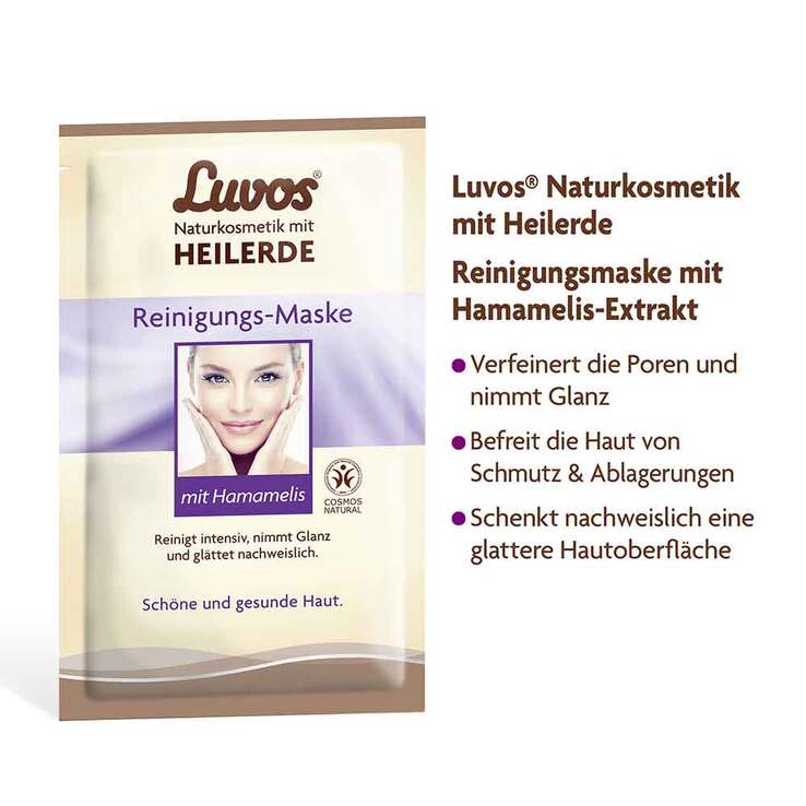 Luvos Heilerde Reinigungs-Maske Naturkosmetik, 2X7.5 ml