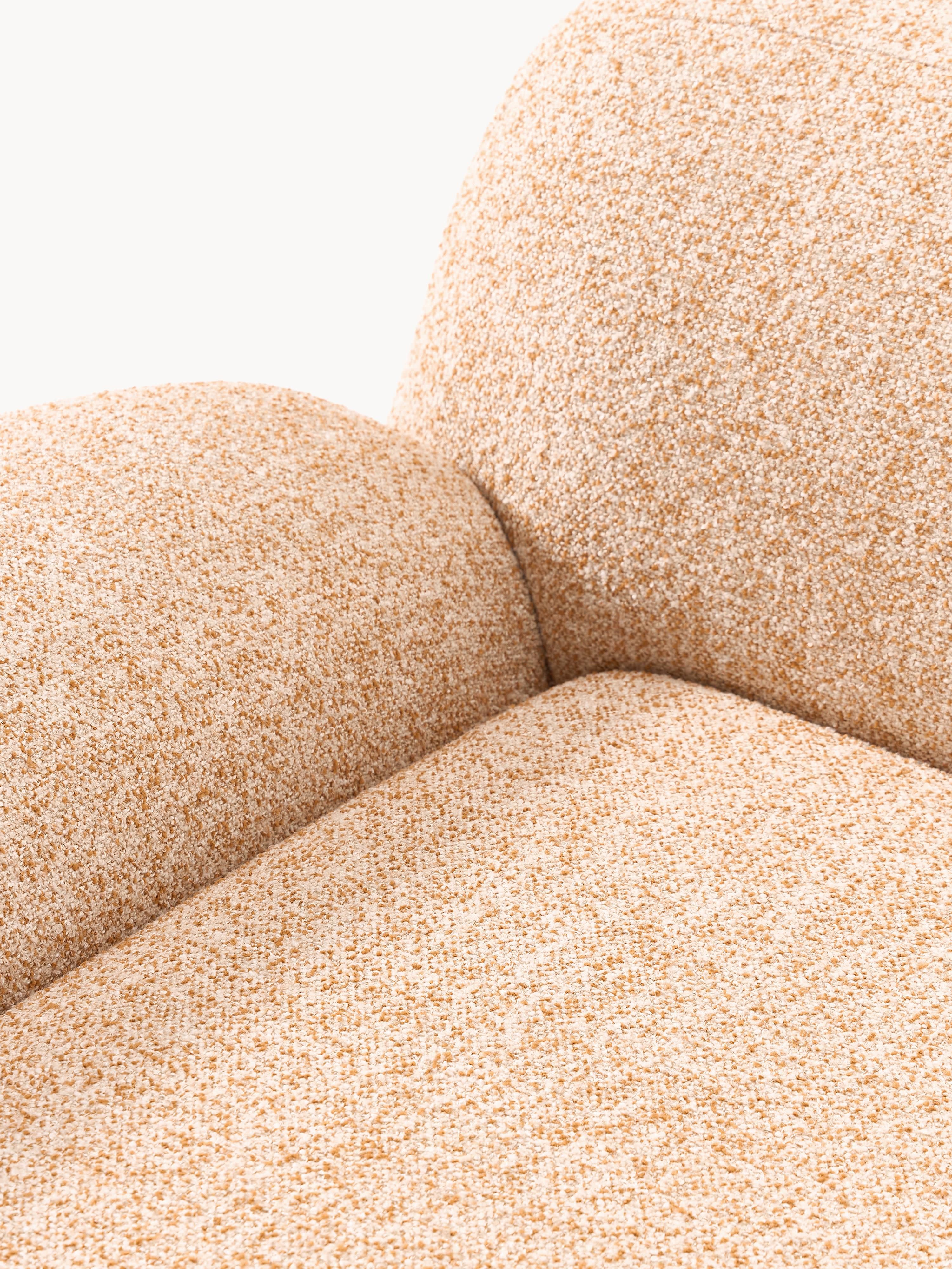 Loungefauteuil Wolke van bouclé