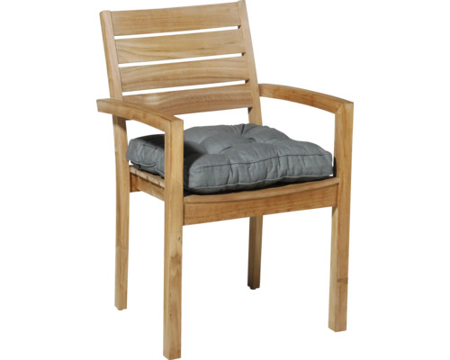 Suza kussen Basic grijs 38x38x5 cm