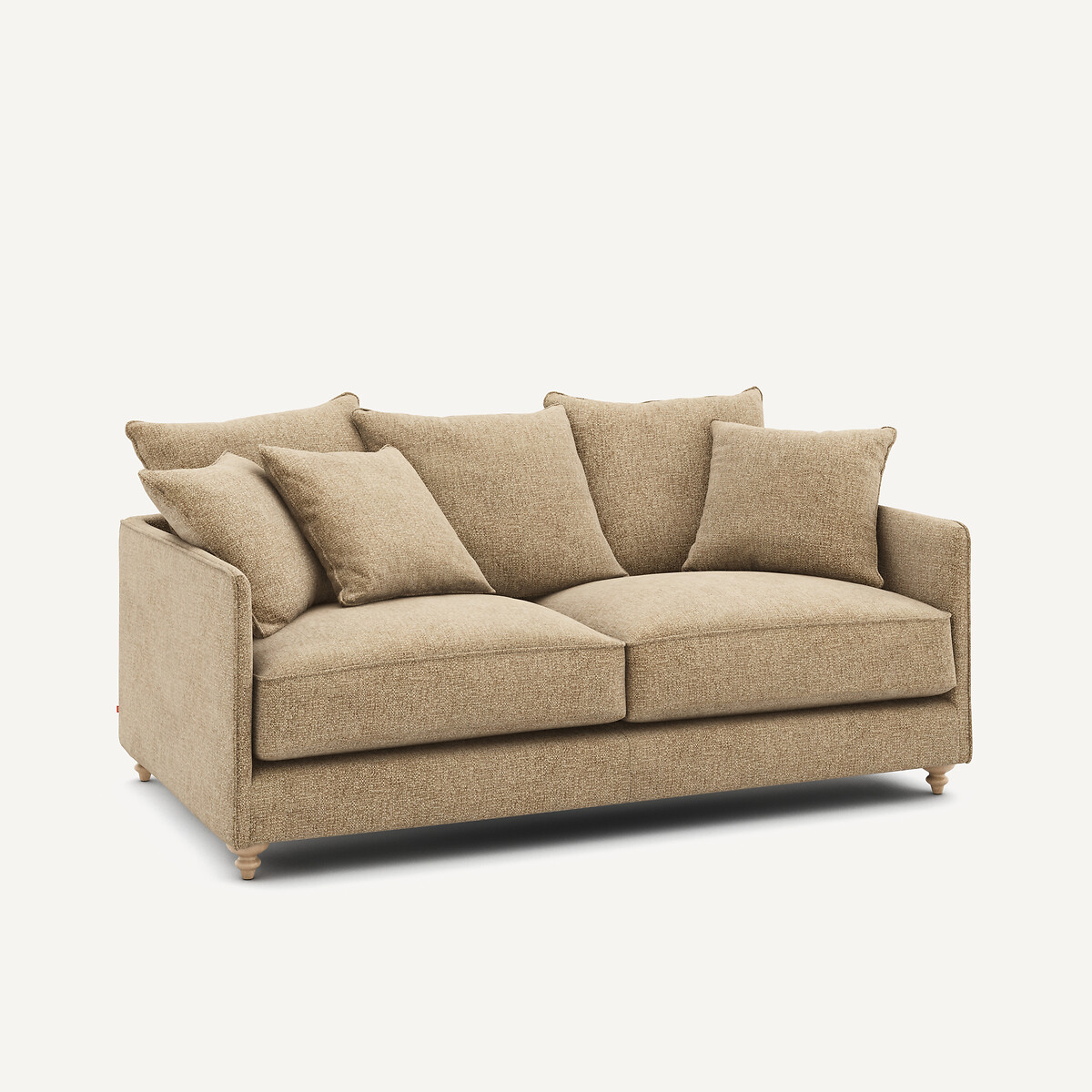 AM.PM<br>Sofá-cama compacto feito de algodão resistente, Lazare