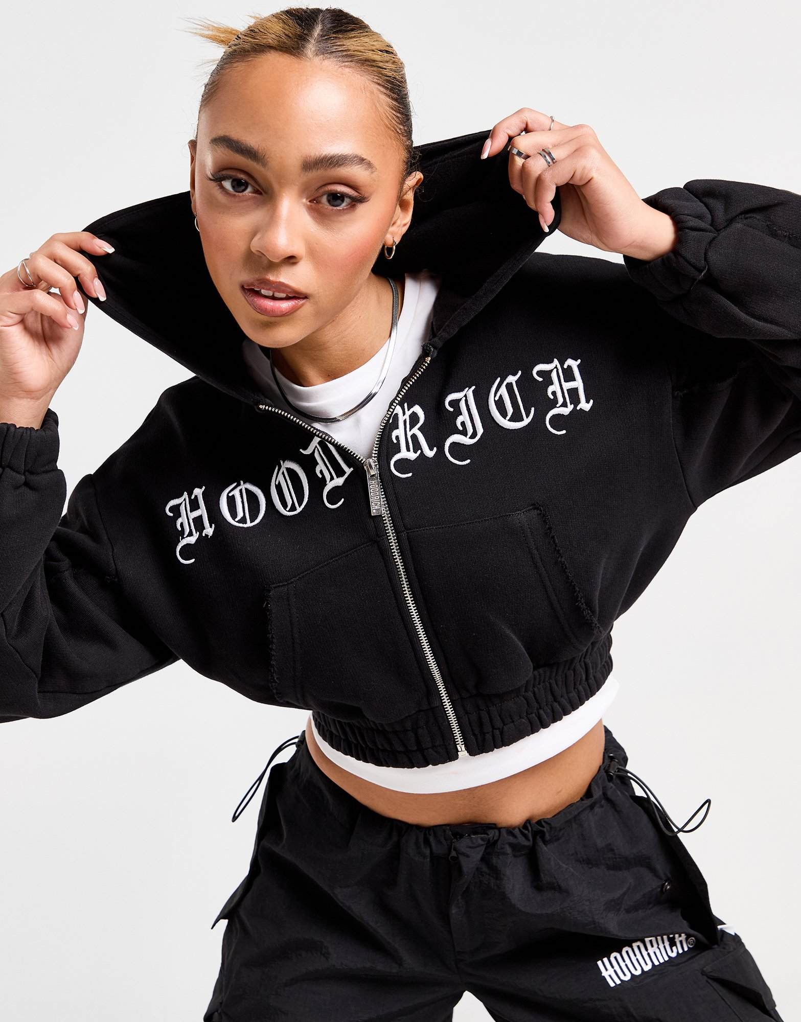 Hoodrich Sweat à Capuche Zippé Dusk Femme