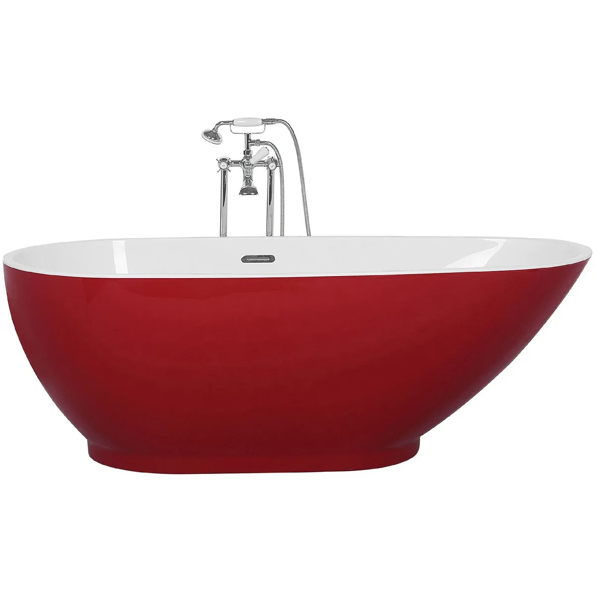 Beliani GUIANA - Rouge blanc