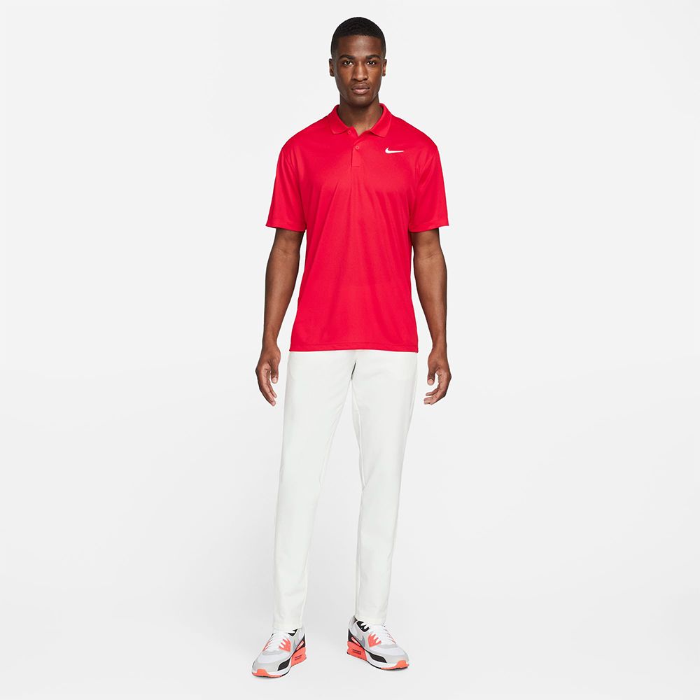 Dri-FIT Victory Pique Herre Rød
