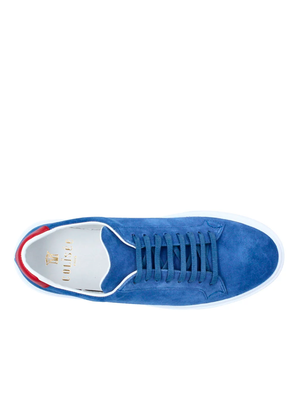 BASKET OTELLO 2 VELOURS BLEU