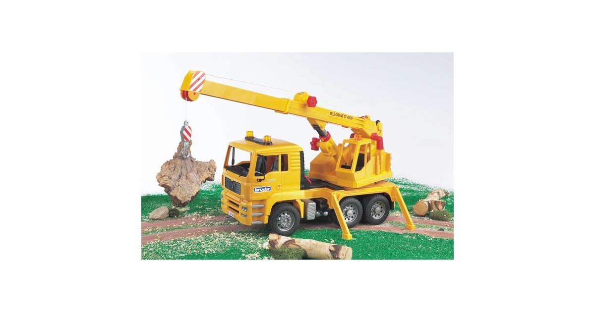 bruderMAN TGA telescoopkraan Modelvoertuig  (02754)