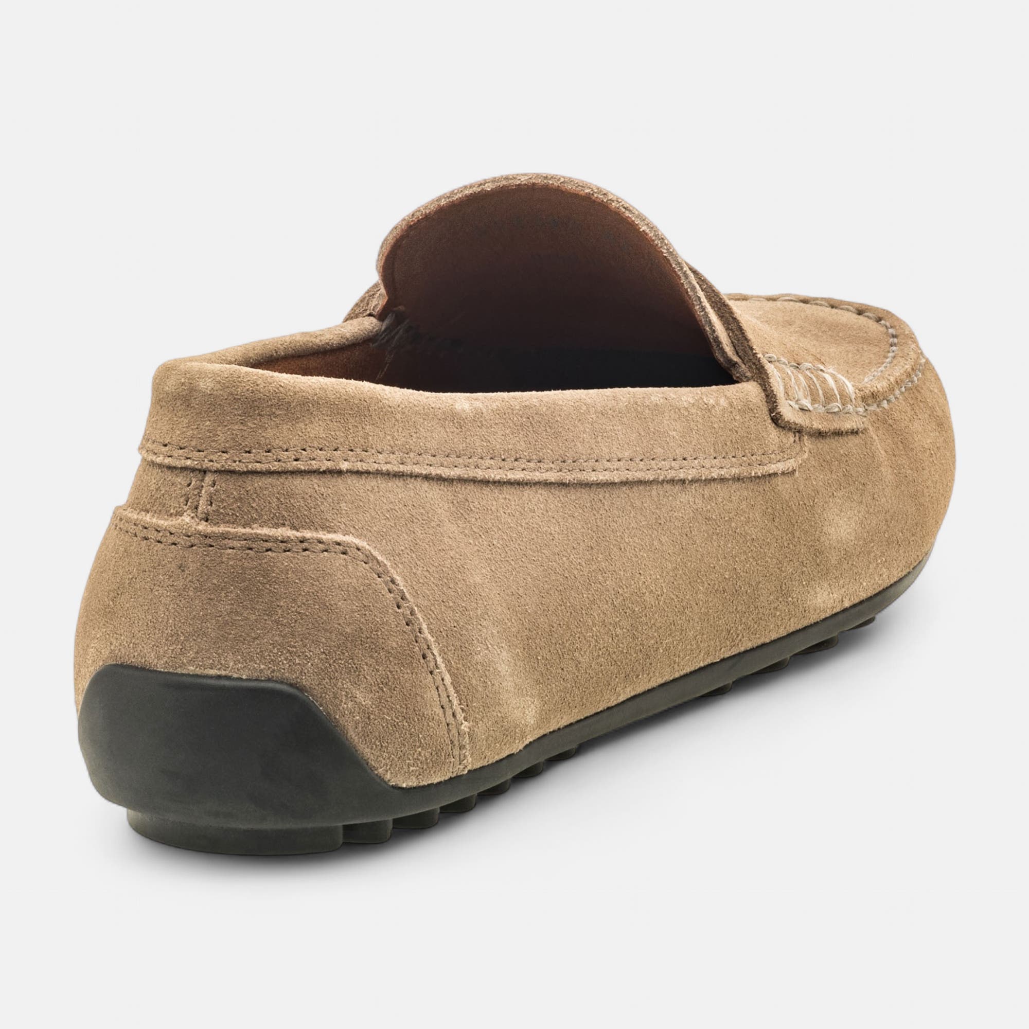Mocassins Homme en cuir beige