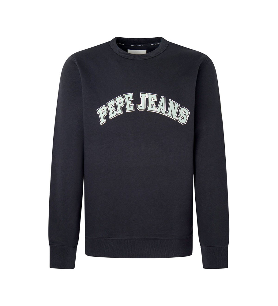 Moletom preto Pepe Jeans Raven