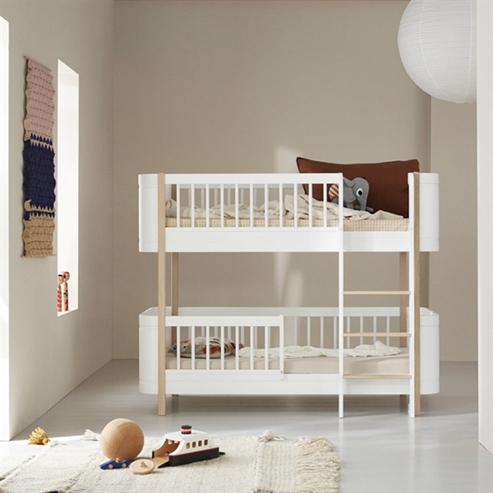 Køb Oliver Furniture Wood Mini+ Køjeseng Hvid/Eg