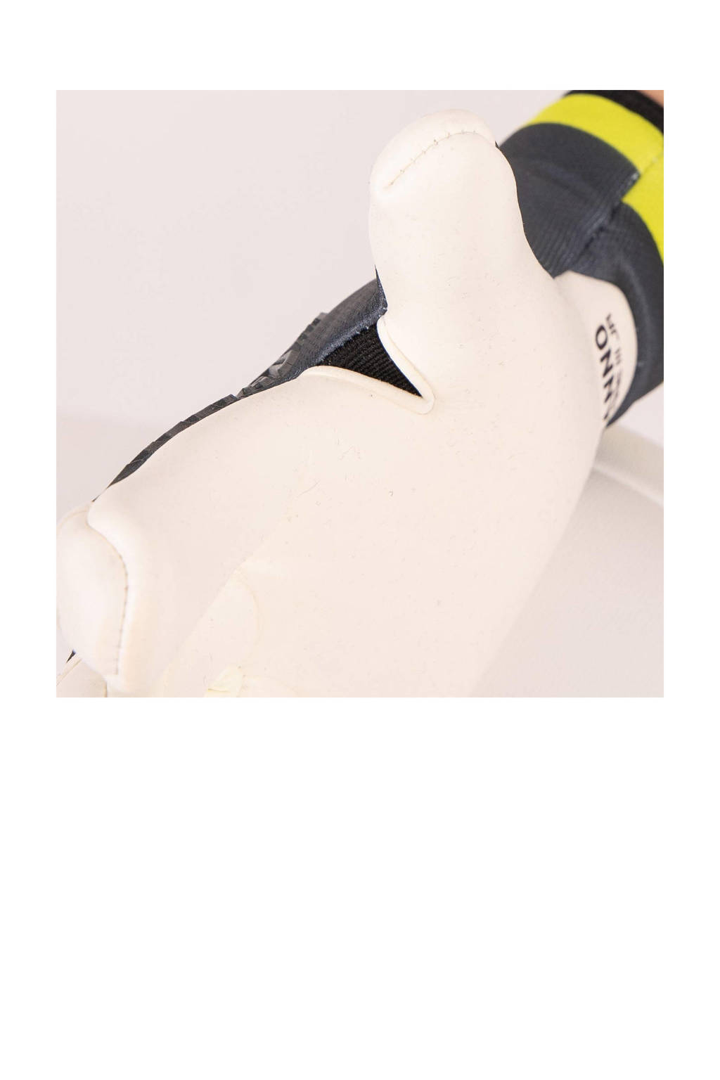 Juniorkeepershandschoenen grijs/wit/geel