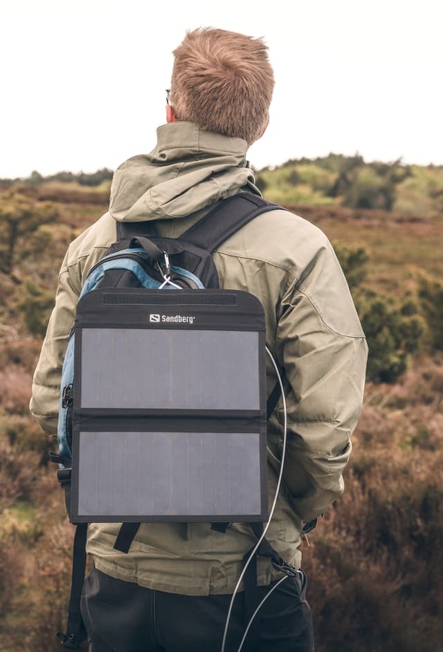 Sandberg 13W dobbelt USB-solcelleoplader