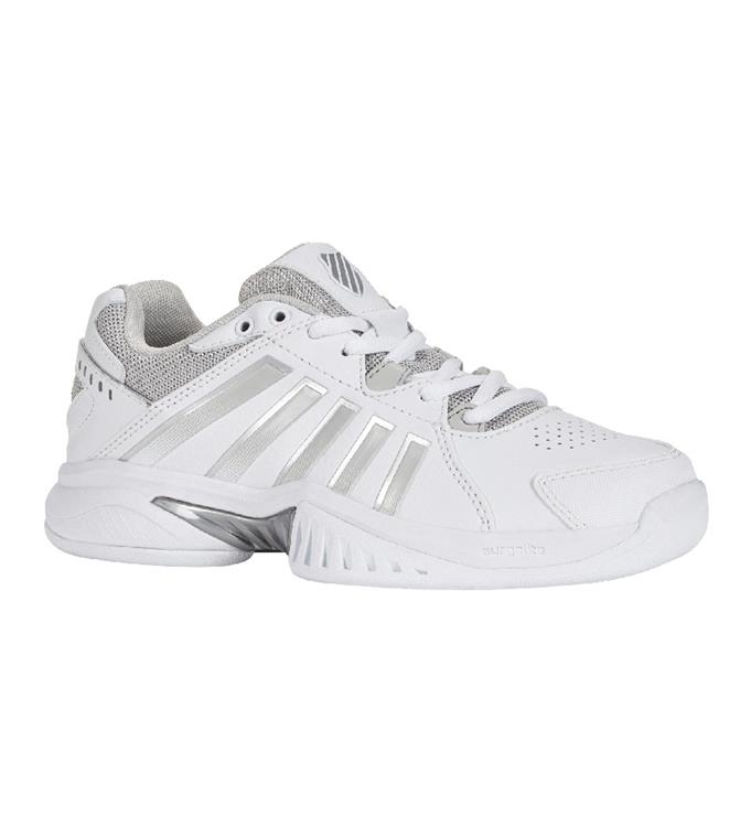 K-Swiss WHITE-VAPOR-BLUE-SILVER