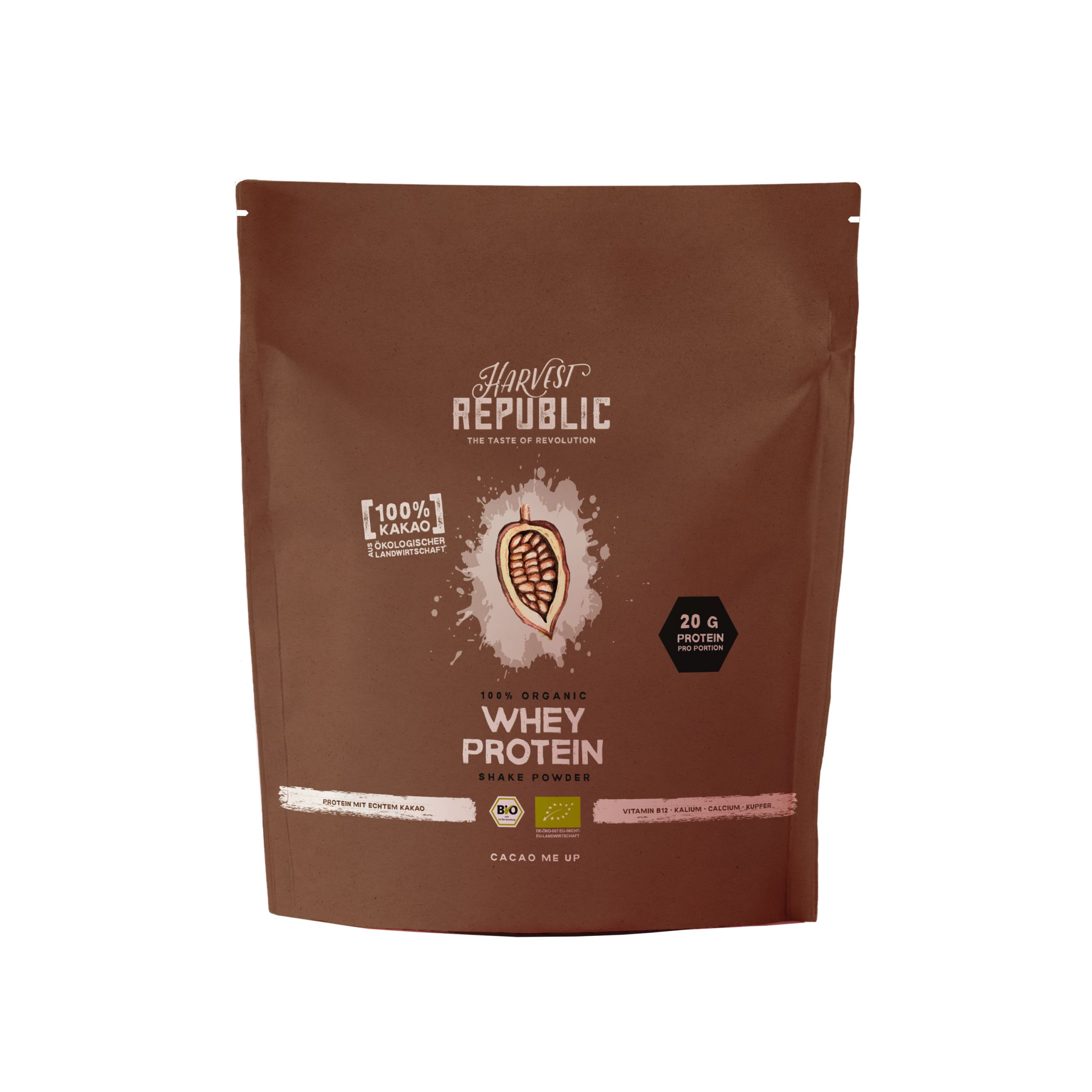 Harvest Republic Bio Whey Protein, Kakao