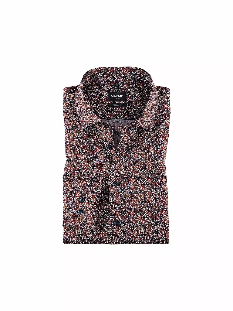 OLYMP Hemd Regular Fit lila