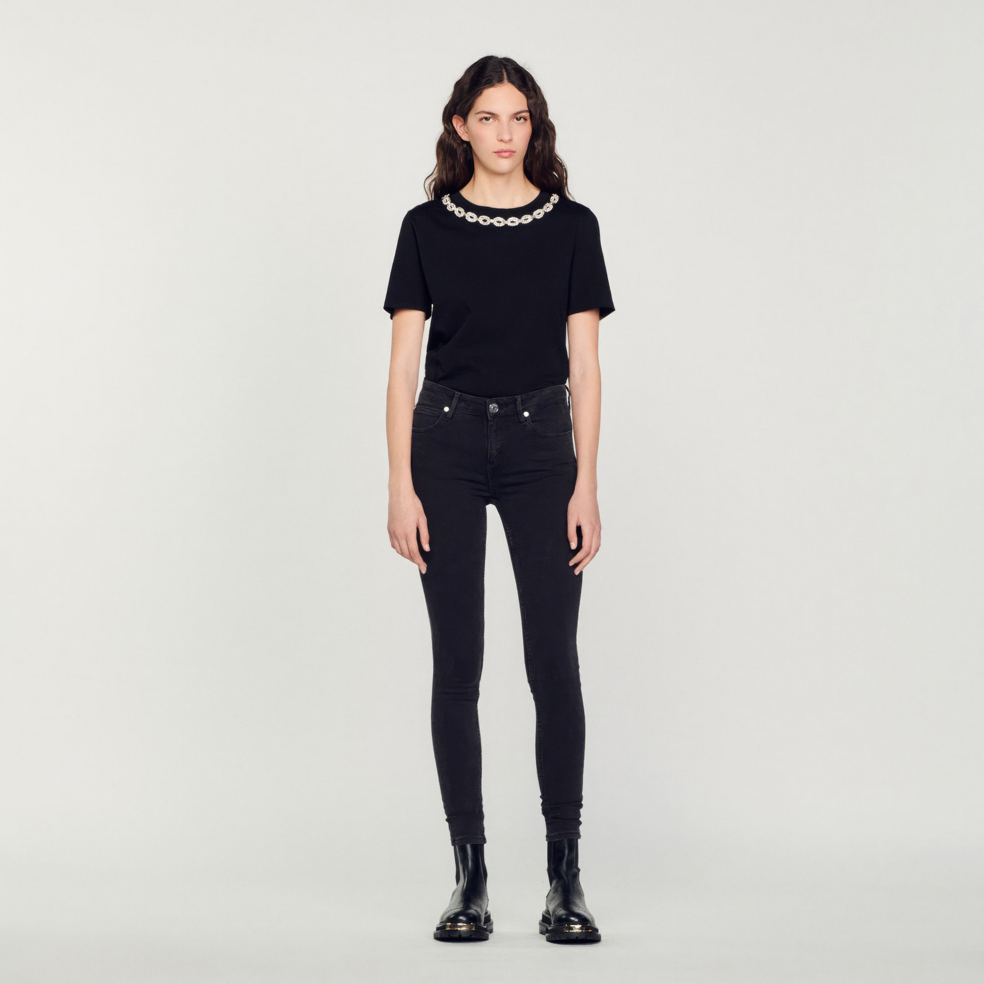 Jean slim taille normale