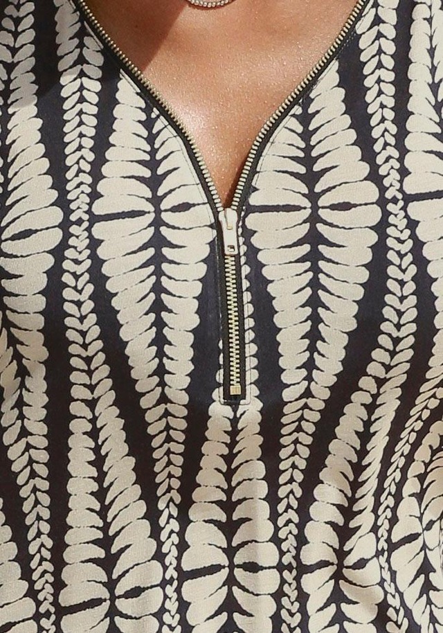 LASCANA Overall , mit Reissverschluss am Ausschnitt, Jumpsuit mit Alloverprint