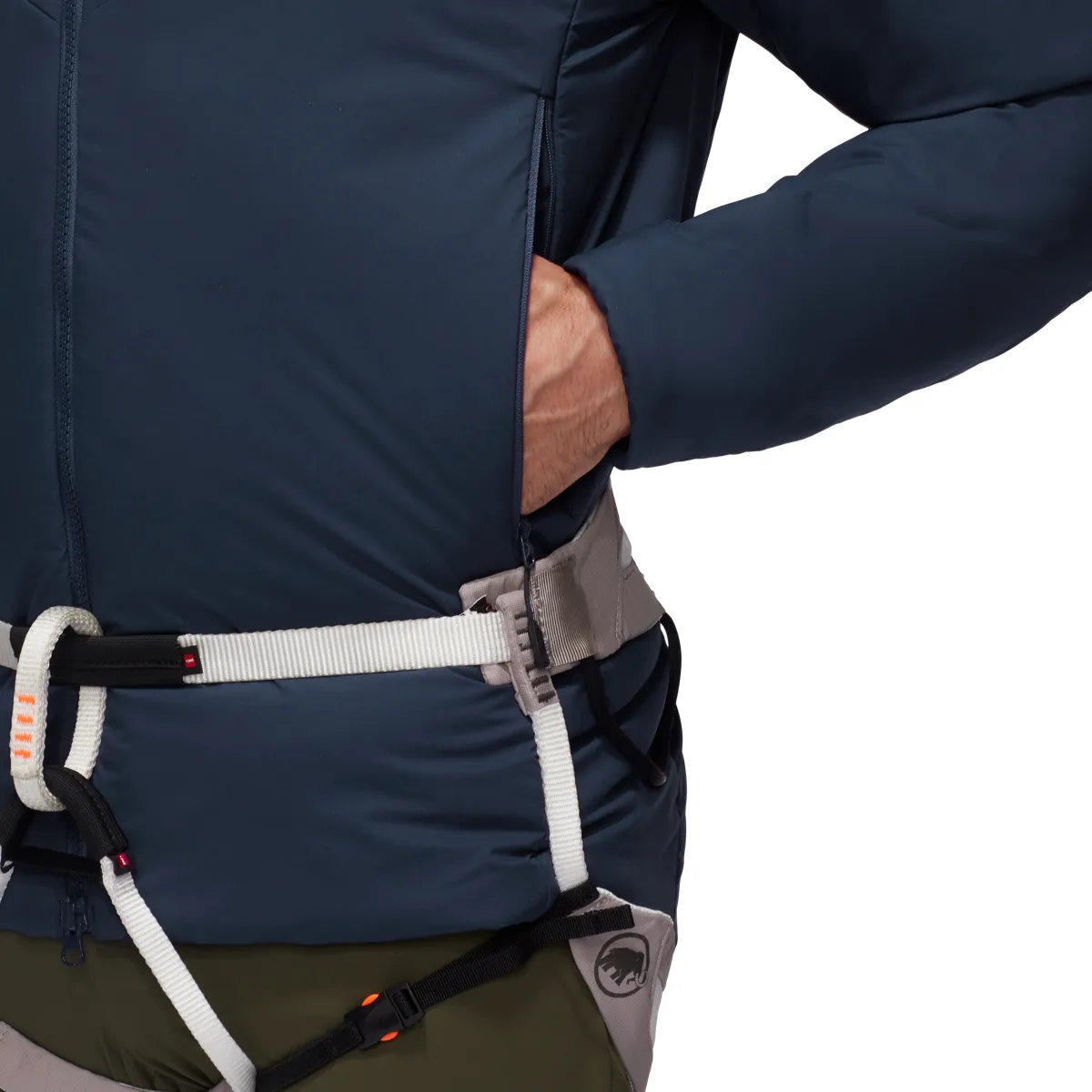 Mammut Rime In Flex Hooded Jacket Men Marine