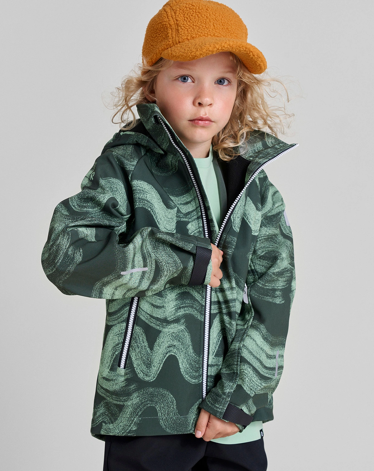 Softshelljacke AITOO in thyme green