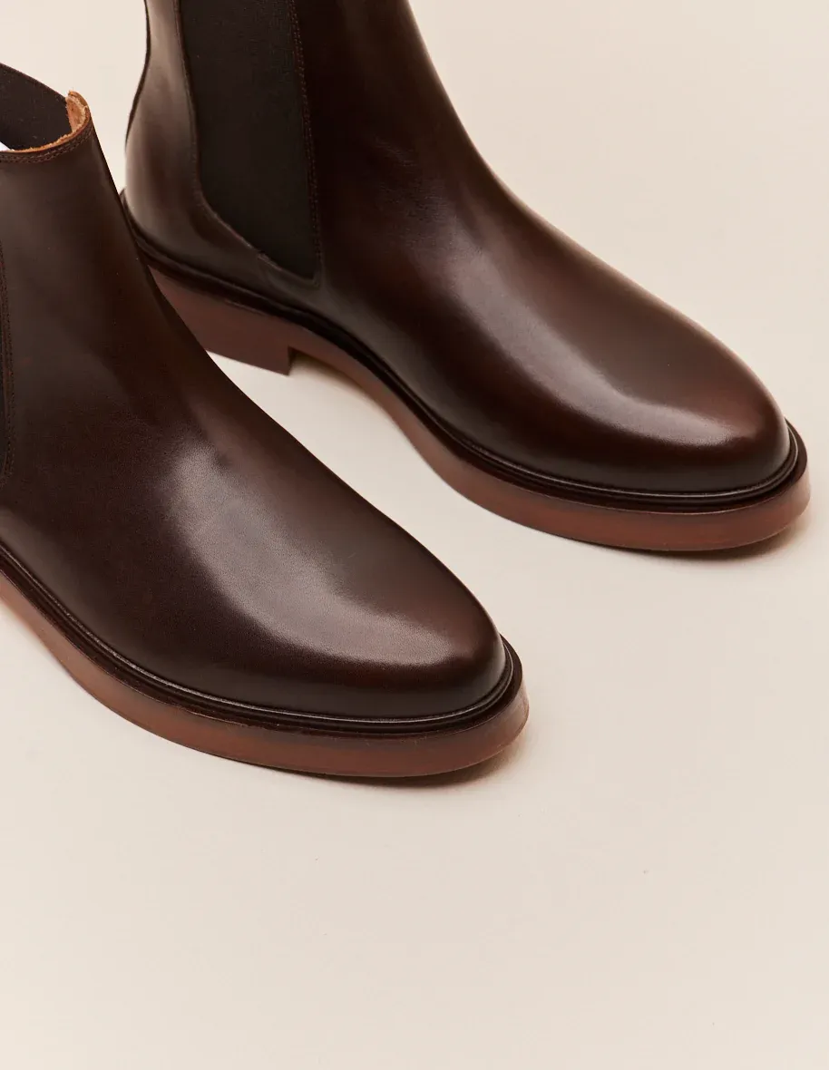 Bottines Nicolas cuir M.Moustache