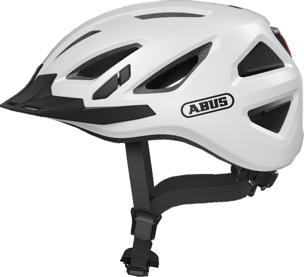 ABUS Urban-I 3.0 cykelhjelm LED Polar White