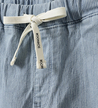 Sofie Schnoor Hosen - Storm - Blue Denim Stripe