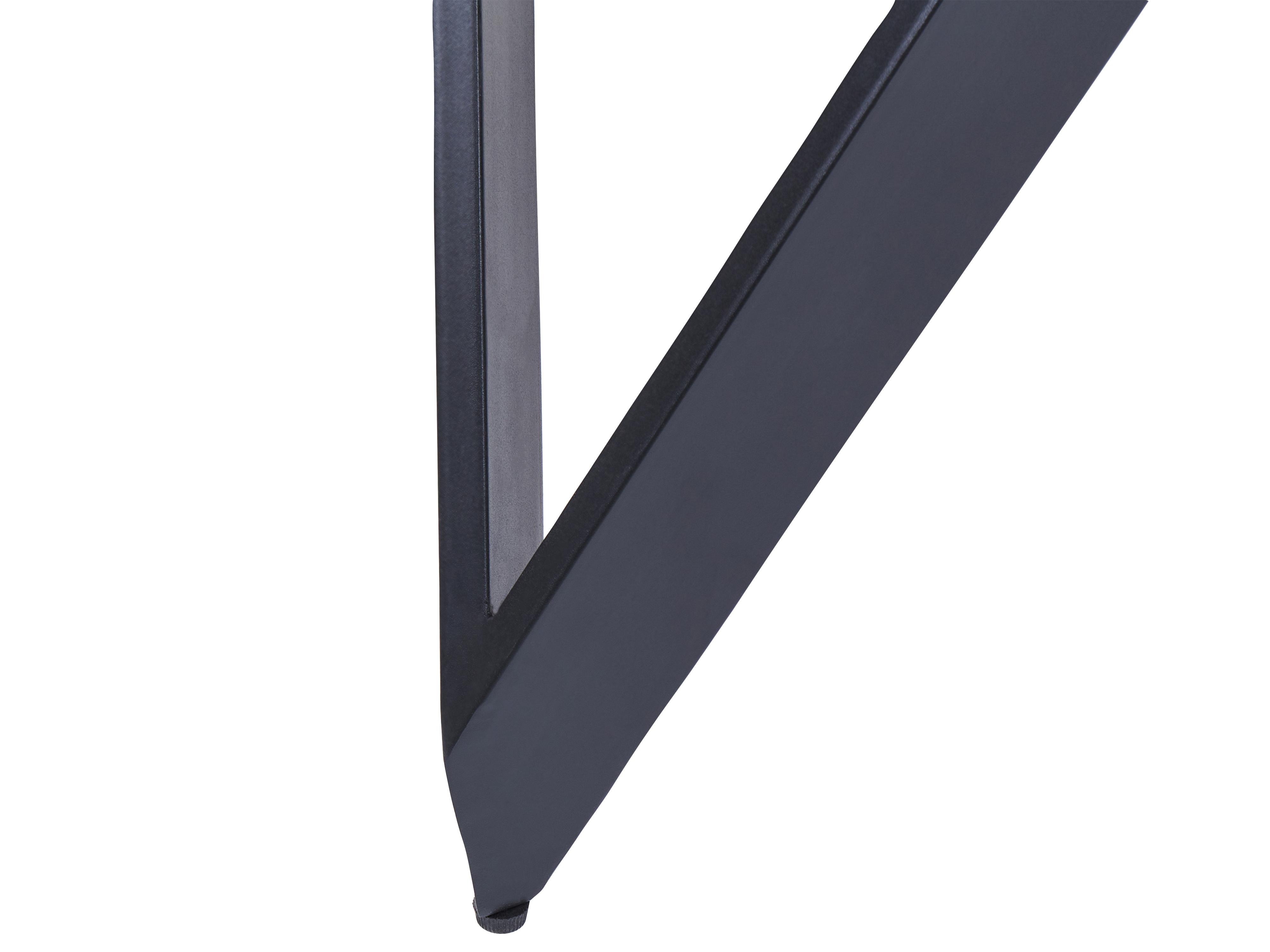 Eettafel OXHILL Zwart 120 cm 120 cm