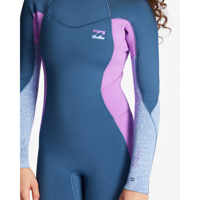 3/2 mm Synergy 2022 Back Zip - Combinaison de surf enfant