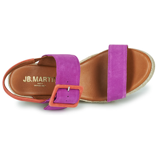 JB Martin - IRINA - VELOURS FUSHIA / PECHE