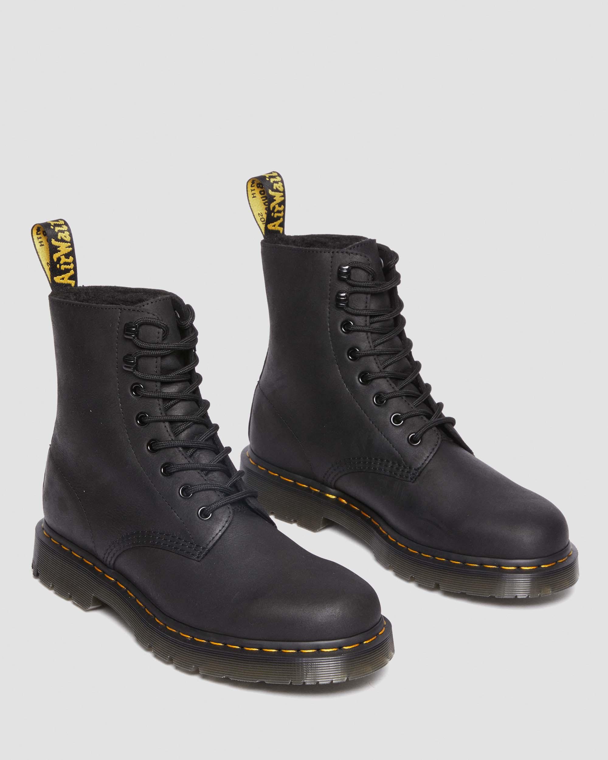 1460 Pascal Wintergrip Outlaw Leather Lace Up Boots
