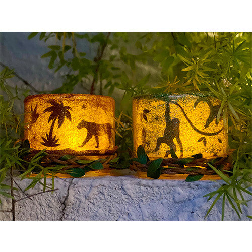 Box candiy knutselset windlichtjes maken - jungle