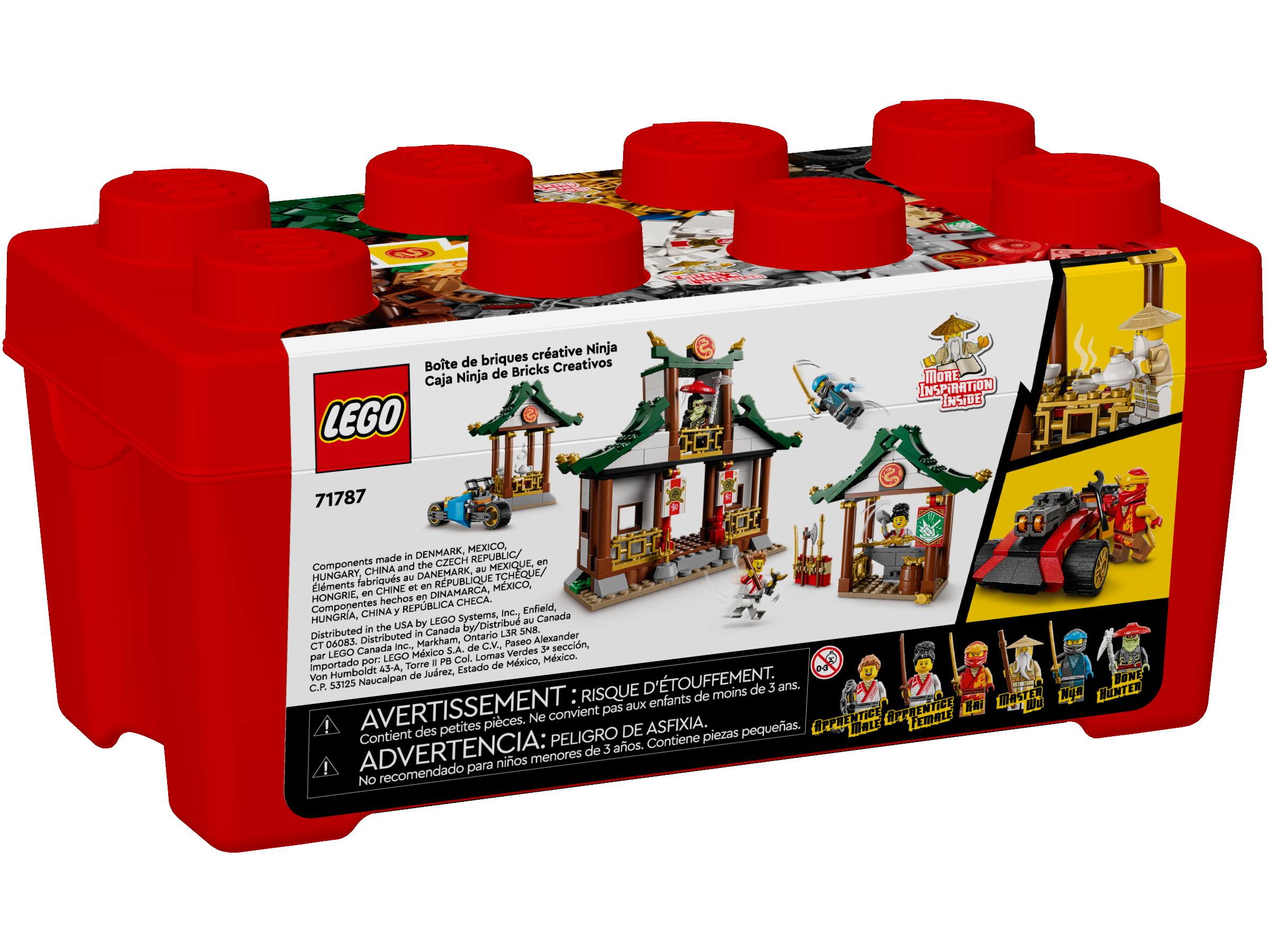 Caixa Ninja Creative Bricks 71787