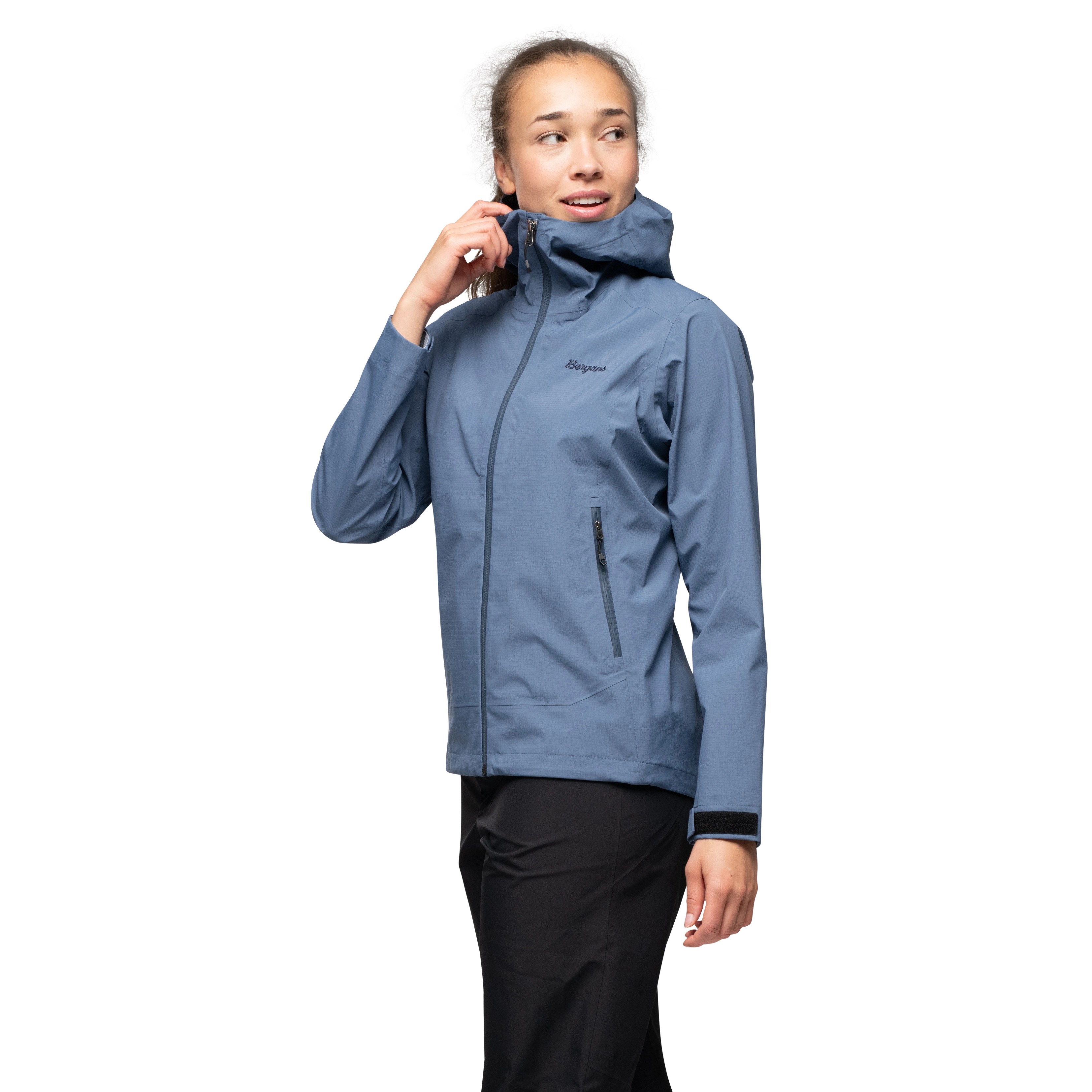 Essentials 3L Shell Jacket Women Granite Blue