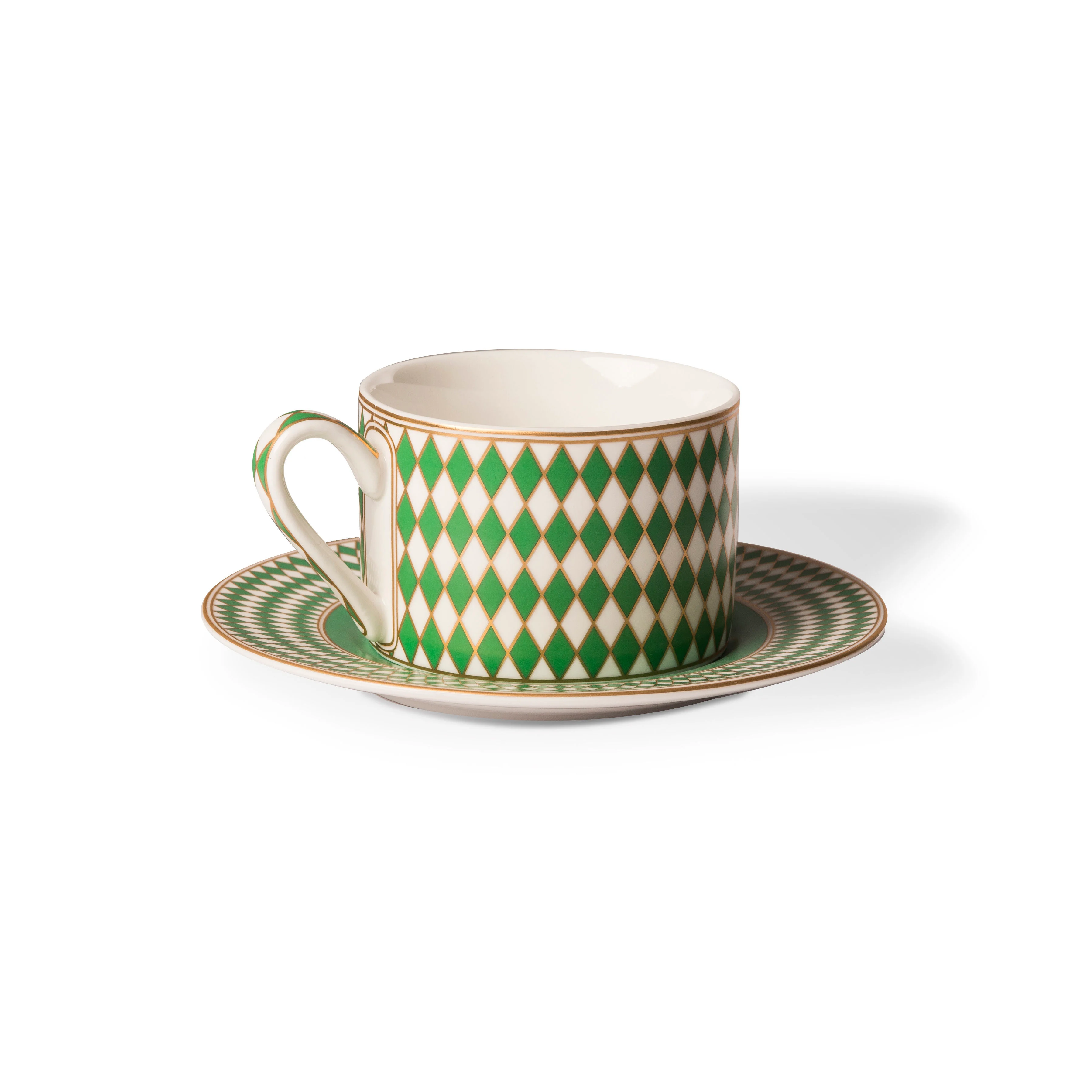 CHESS - Tasse à thé céramique | Jaune