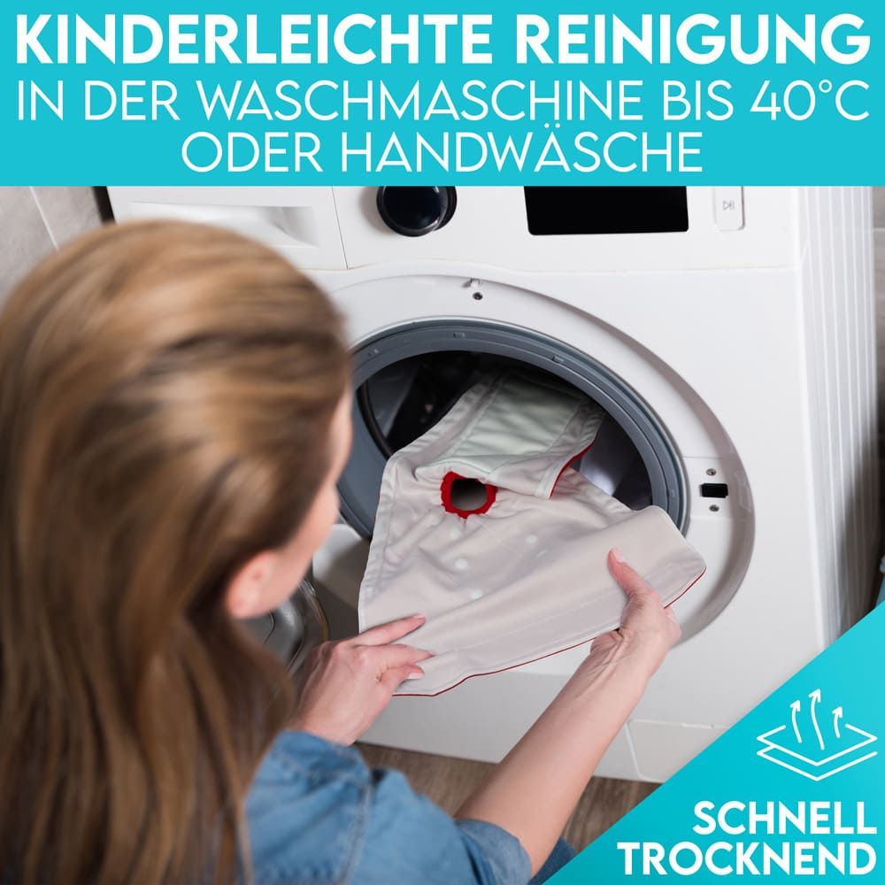 HUND IST KÖNIG® Windeln für Hündinnen, saugstarke Windeln, 3-Fach justierbar für festen Sitz