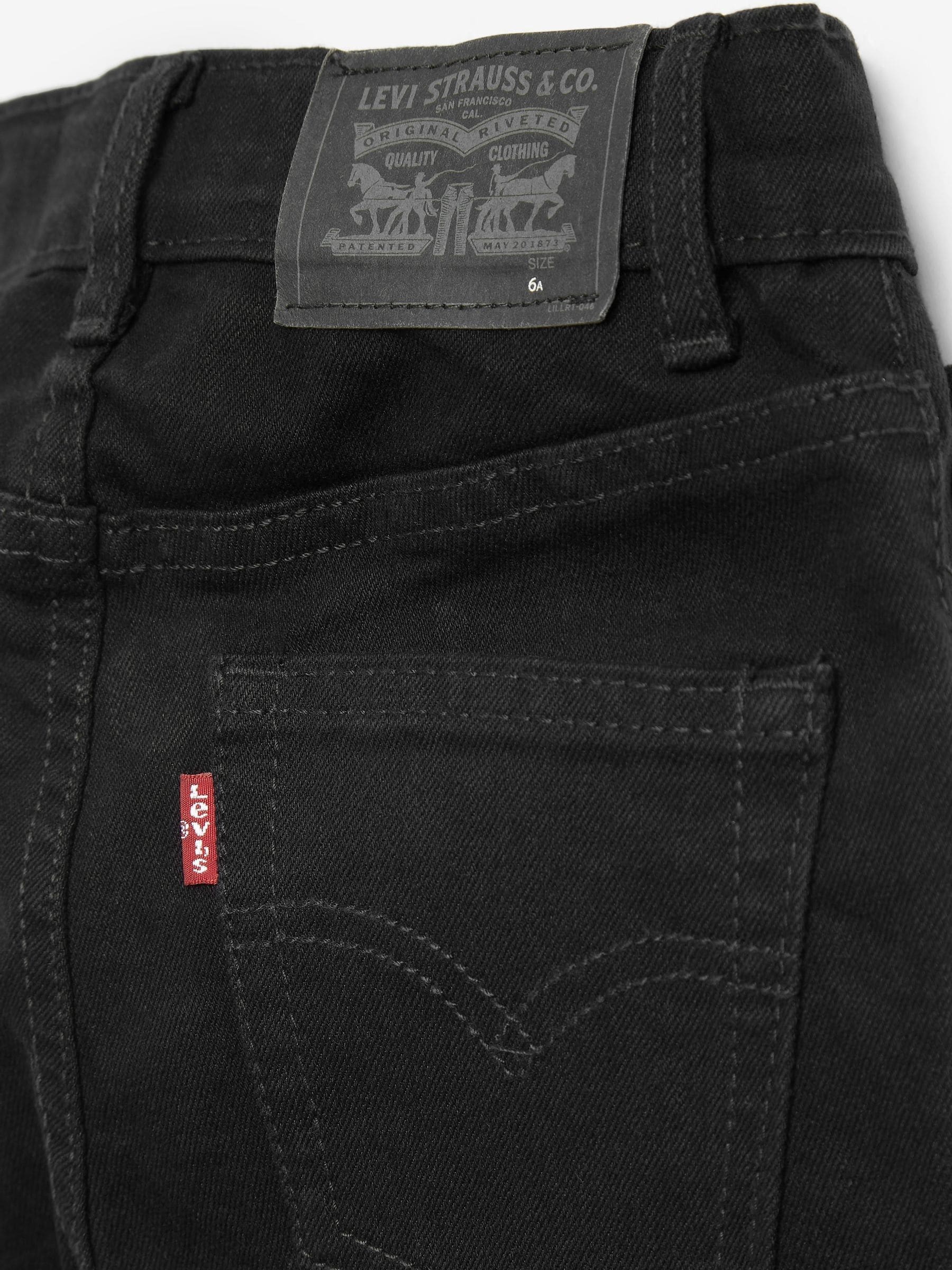Zwarte stretchstof - Levi's® Kids 510™ skinny-fit jeans