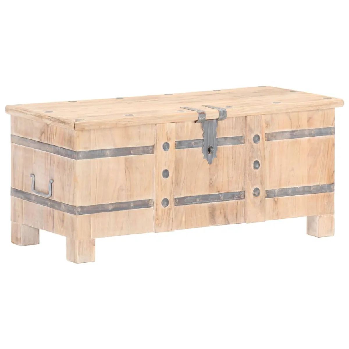 vidaXL Coffre - Bois d'acacia