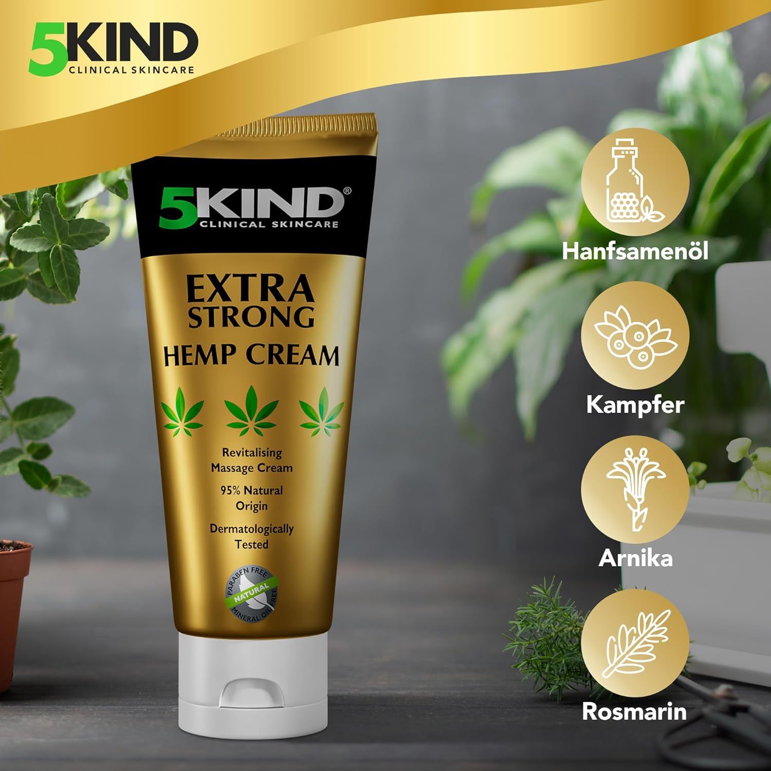 5kind Extra starke Hanfcreme