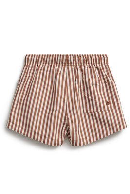 Nordbjørn Solarino Badebukser, Brown Stripe