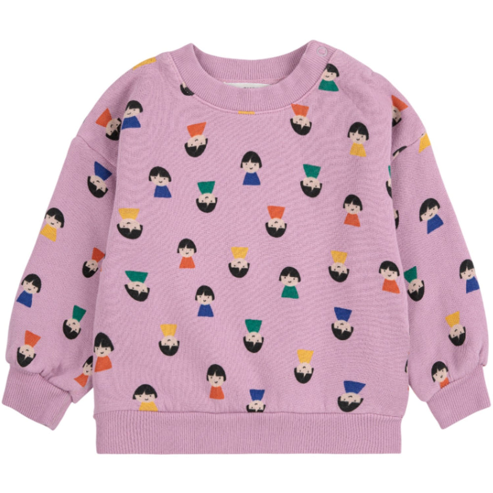 Køb Bobo Choses Lavender Game Pawns All Over Sweatshirt