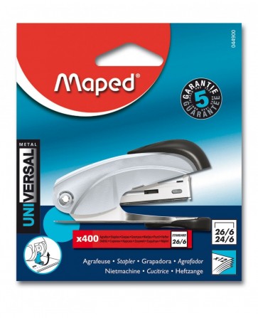 Agrafador Universal Mini com 400 Agrafos Maped