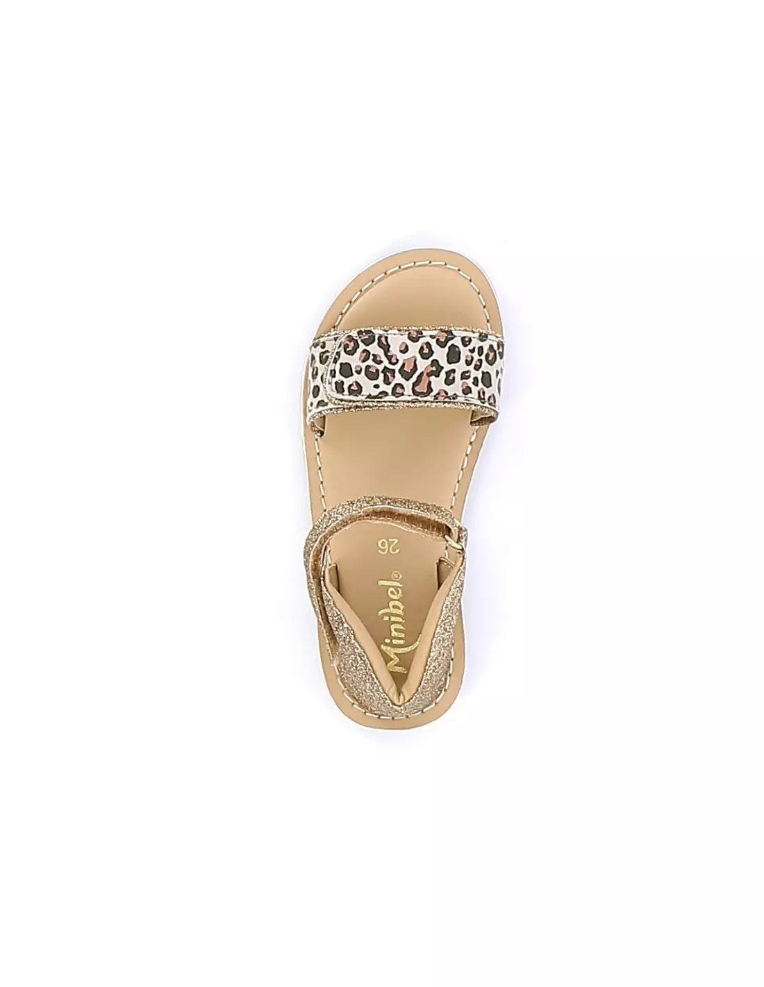 MINIBEL VIOLETTE - Sandales & nu-pieds Bronze