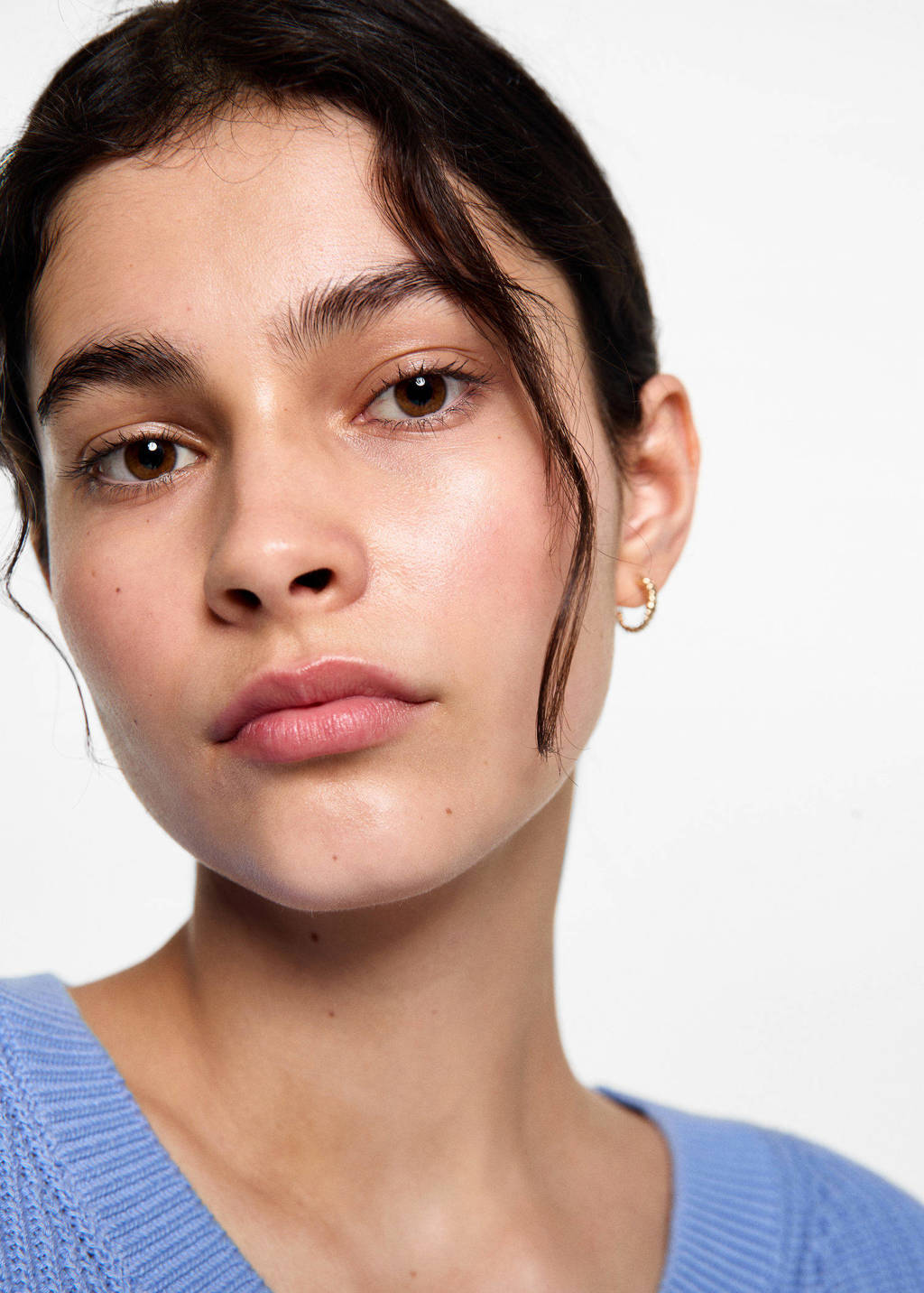 MANGO TEEN gestreepte trui middenblauw/donkerblauw