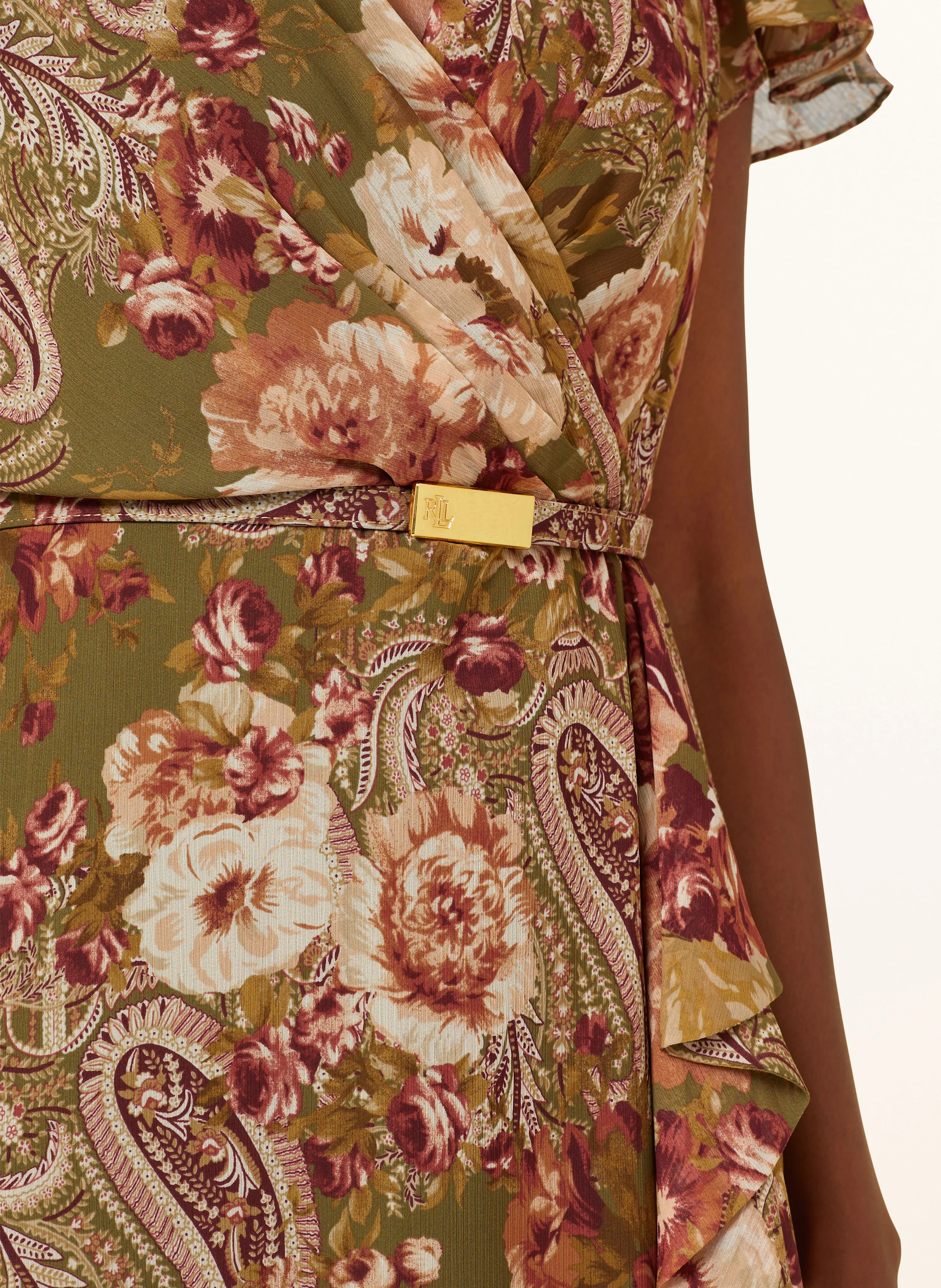 LAUREN RALPH LAUREN Kleid mit Volants