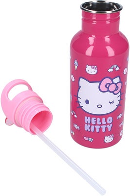 Hello Kitty Vannflaske 500ml Take A Sip, Rosa