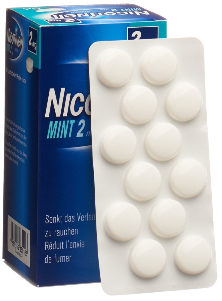 NICOTINELL Lutschtabl 2 mg mint Blist 96 Stk